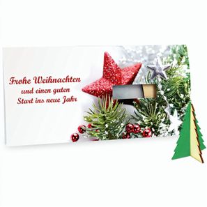 Steckfiguren-Karte Filz - Baum 4/0-c
