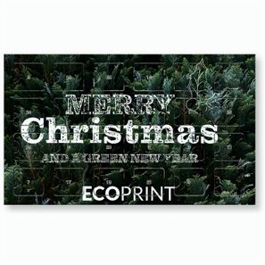 Wachsender Adventskalender - mit Digitaldruck