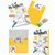 Malbuch / Mal-Set A6 - Hotel - Malset mit 2-c Logoeindruck (Bild 4)