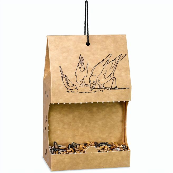 Produktabbildung Vogelfutter To-Go - Werbeaufkleber Vogelfutter To-Go - Werbeaufkleber