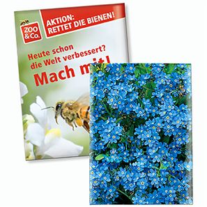 Samentütchen Klein - Standardpapier - Vergissmeinnicht