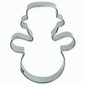 Backförmchen in der Box - Winter - Schneemann