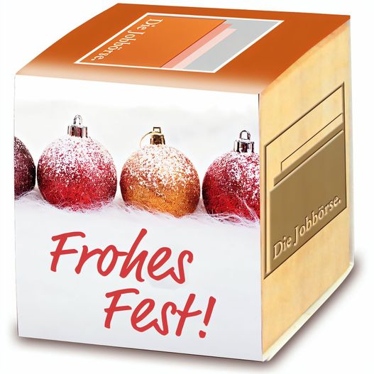 Produktabbildung Pflanz-Holz Xmas mit Fichtensamen - Fichte, 1 Seite gelasert Pflanz-Holz Xmas mit Fichtensamen - Fichte, 1 Seite gelasert (Bild 1)