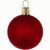 Traditionelle Glaskugel - matt-rot #554 (Bild 1)