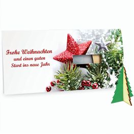 Steckfiguren-Karte Filz - Baum 4/4-c