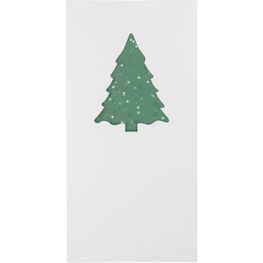 Samenpapier-Karte Fichte - Fichte - Graspapier 4/0-c