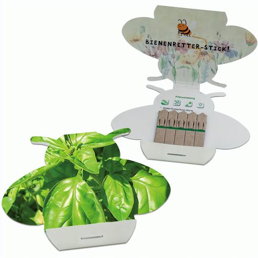 Samen-Stick - Biene - Basilikum (Bild 1)