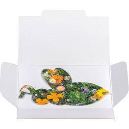 Samenpapier im Klappkärtchen - Bienchen