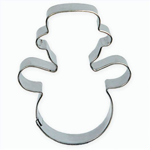 Backförmchen Single-Pack - Weihnachten - Schneemann 4/0-c (Bild 1)