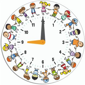 Kinderuhr - Standard - ohne Druck