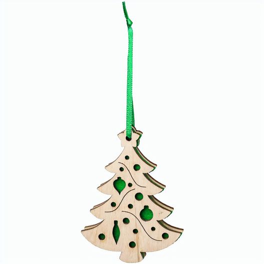 Holz-Filz Anhänger - Tannenbaum in Box (Bild 1)