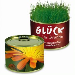 Natur-Konserve mit Samen - Ringelblume