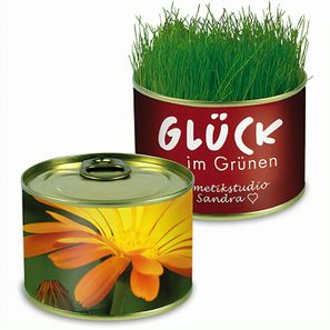 Natur-Konserve mit Samen - Ringelblume