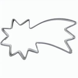 Backförmchen Single-Pack - Weihnachten - Komet 4/4-c, Lasergravur