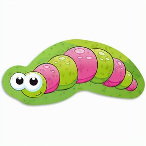 Samenpapier lustige Tierchen - Raupe Wanda