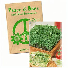 Samentütchen Klein - Natronkraftpapier - Gartenkresse