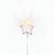 Wondercandle Mini mit Wondercard  - Stern, silber (Bild 2)