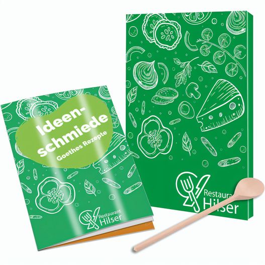 Rezeptbuch-Set "Auf Goethes Spuren" - Set - individuell - Digitaldruck 4/0-c (Bild 1)