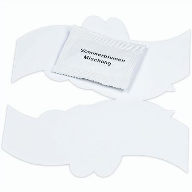 Produktabbildung Bienen Klappkärtchen mit Samen - Standardmotiv - Standard Bienen Klappkärtchen mit Samen - Standardmotiv - Standard
