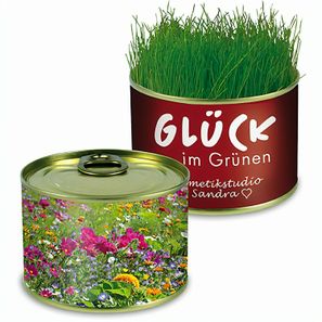 Natur-Konserve mit Samen - Sommerblumenmischung