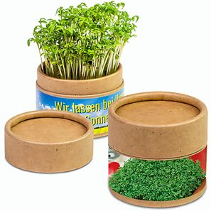 Pflanz-Cup mit Samen - Gartenkresse