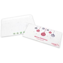 Samenpapier DIN lang-Umschlag - mit Digitaldruck