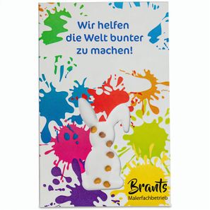 Samen-Karte-Mini Ostern - Margerite