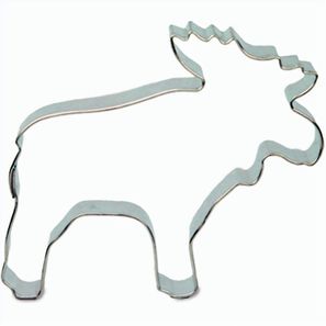 Backförmchen in der Werbetüte - Winter - Elch