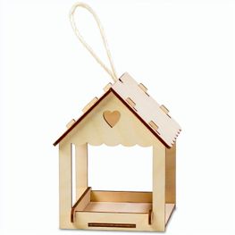 Vogelhäuschen - mit Lasergravur