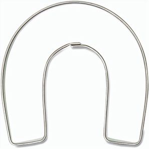 Backförmchen Single-Pack - Weihnachten - Hufeisen 4/0-c