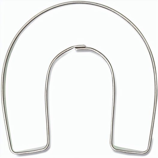 Backförmchen Single-Pack - Weihnachten - Hufeisen 4/0-c (Bild 1)