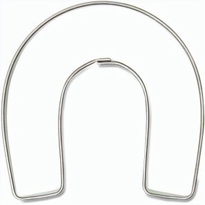 Backförmchen Single-Pack - Weihnachten - Hufeisen 4/0-c