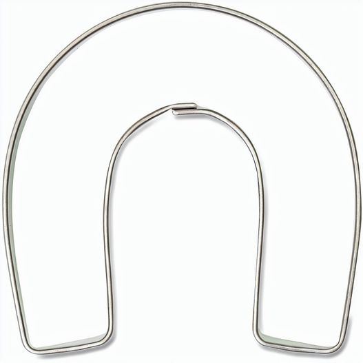 Backförmchen Single-Pack - Weihnachten - Hufeisen 4/0-c (Bild 1)