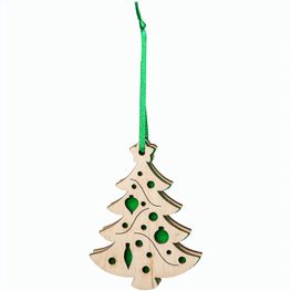 Holz-Filz Anhänger - Tannenbaum in Werbetüte