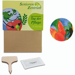 Pflanz-Set - 2er-Set - Gewürzpaprika / Thymian