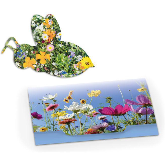 Produktabbildung Samenpapier - Standardmotiv - Bienchen Samenpapier - Standardmotiv - Bienchen