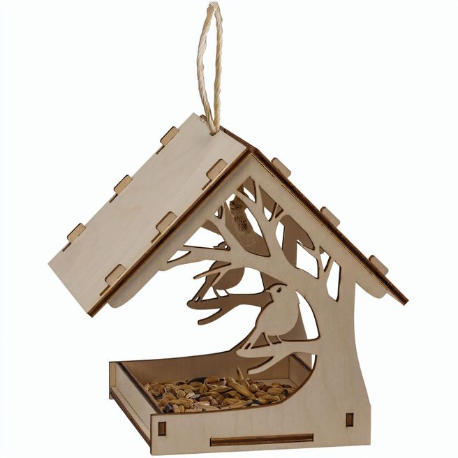 Vogelvilla - Weihnachten - mit Lasergravur