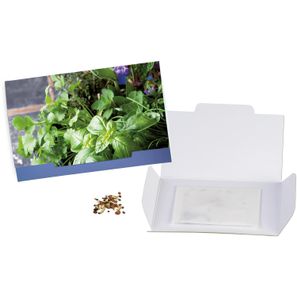 Flower-Card mit Samen - Kräutermischung