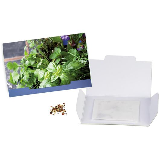 Flower-Card mit Samen - Kräutermischung (Bild 1)