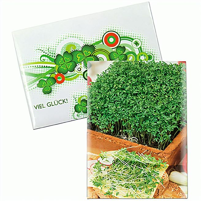 Samentütchen Mini - Standardpapier - Gartenkresse