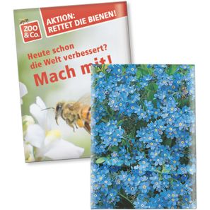 Samentütchen Klein - Recyclingpapier - Vergissmeinnicht