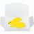 Samenpapier in Klappkärtchen - Ostern - Häschen (Bild 1)