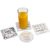 Samenpapier Bierdeckel - eckig, Druck 4/0-c (Bild 3)