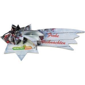 Backförmchen mit Rezeptblock - Komet