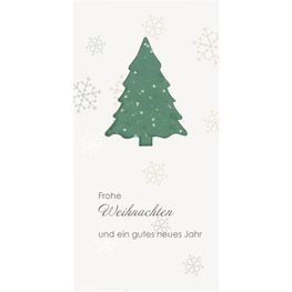 Samenpapier-Karte Fichte - Standardmotiv