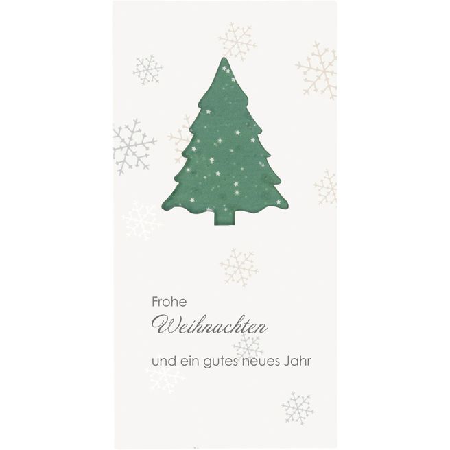 Produktabbildung Samenpapier-Karte Fichte - Standardmotiv Samenpapier-Karte Fichte - Standardmotiv