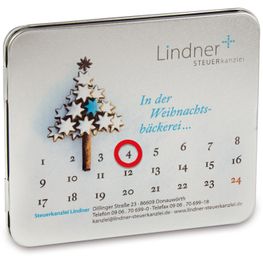 Adventskalender-Dose