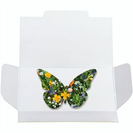 Samenpapier im Klappkärtchen - Schmetterling