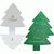 Klappkärtchen Tannenbaum - neutral mit 1-c Logoeindruck (Bild 3)