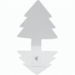 Klappkärtchen Tannenbaum - neutral mit 1-c Logoeindruck
